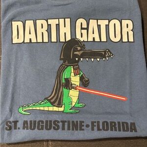 Darth Gator Blue Graphic Tee